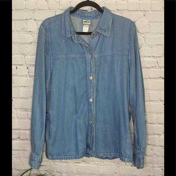 Denim Pendleton button down - Picture 1 of 5